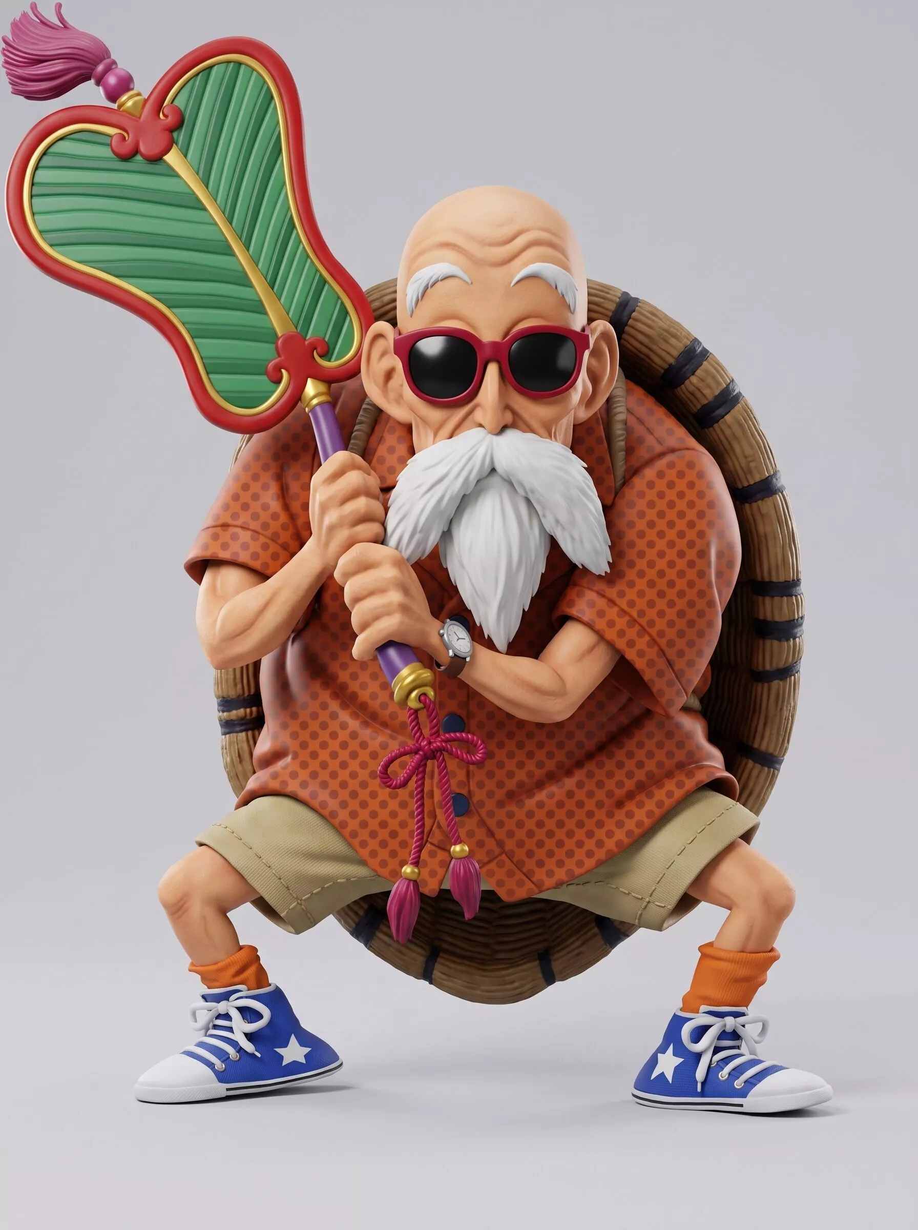 Muten roshi 3D Model 3D print model