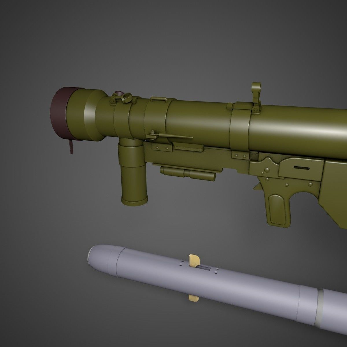 Chinese vanguard-1 Anza MK-II 3D model_3