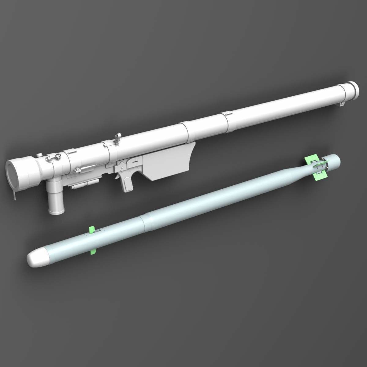 Chinese vanguard-1 Anza MK-II 3D model_5