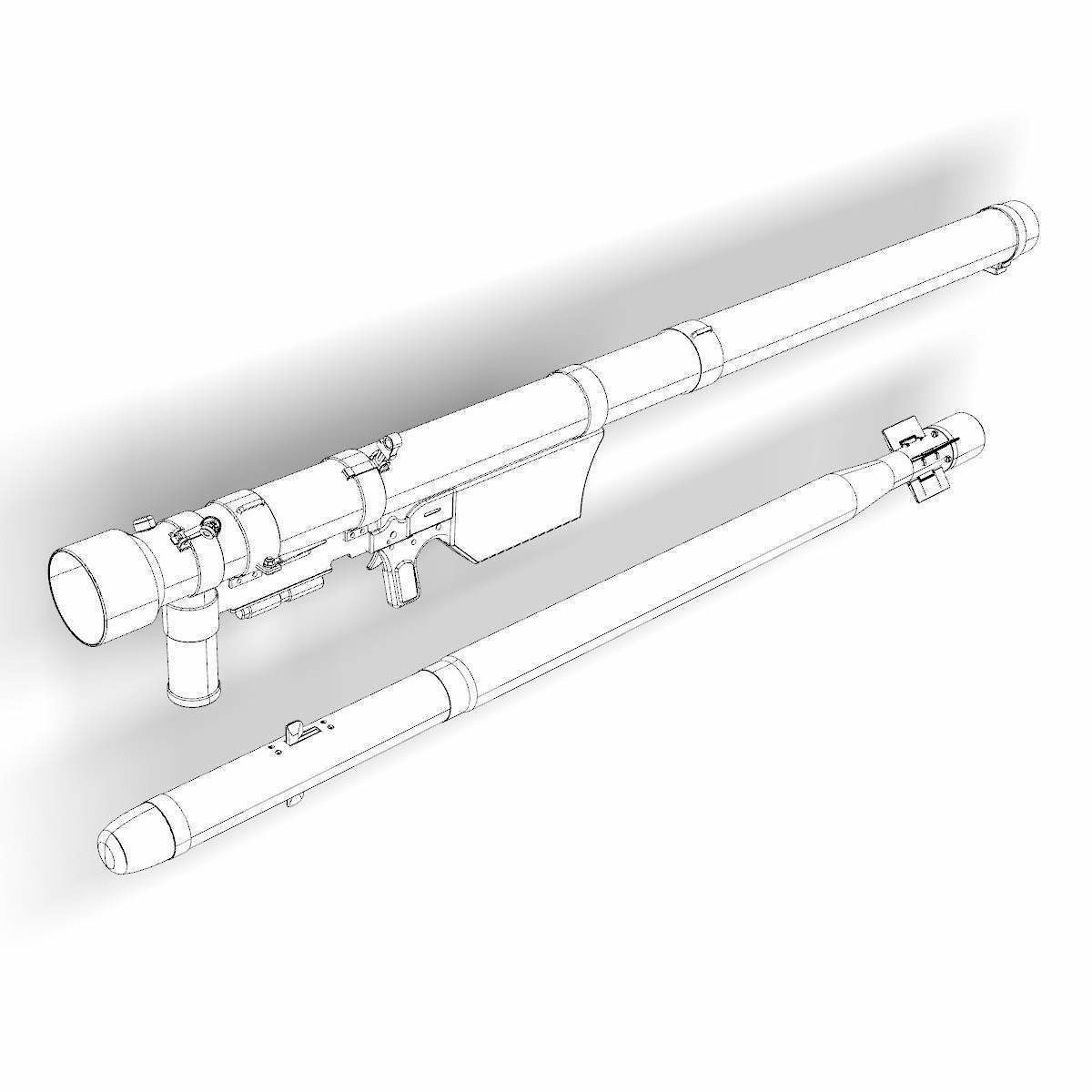 Chinese vanguard-1 Anza MK-II 3D model_13