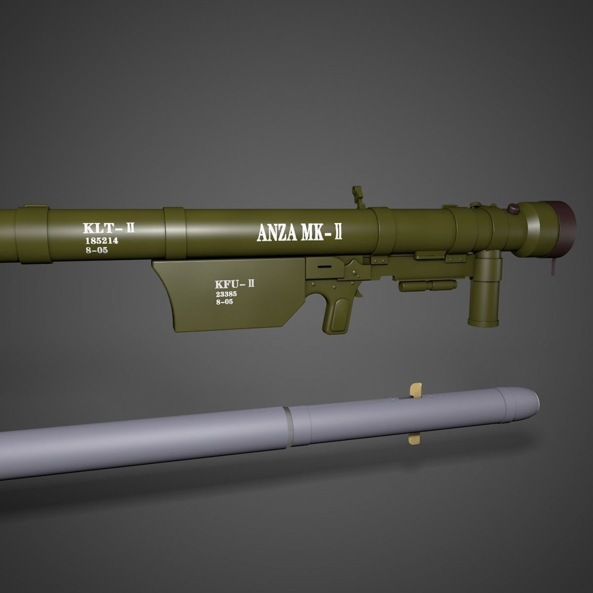 Chinese vanguard-1 Anza MK-II 3D model_2