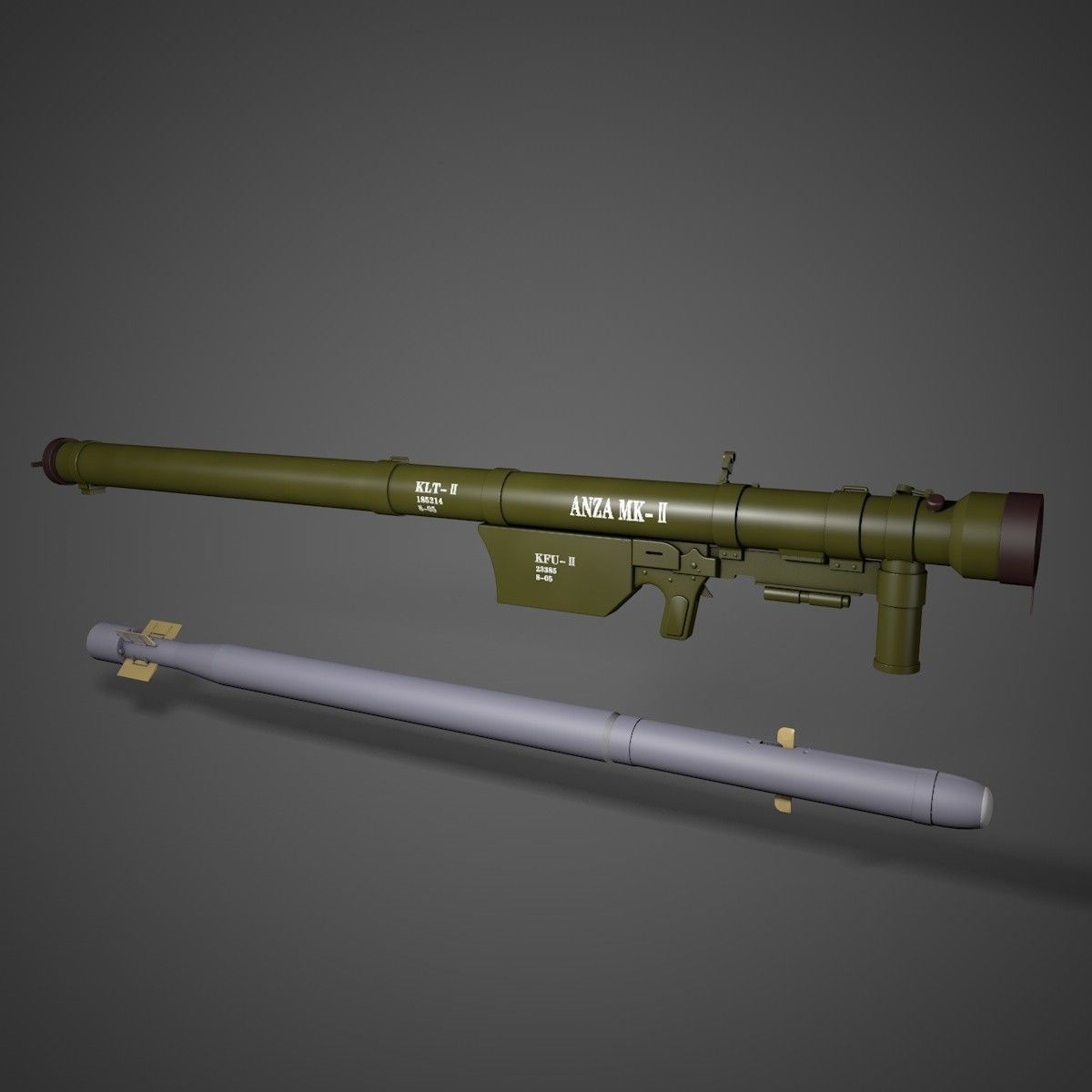 Chinese vanguard-1 Anza MK-II 3D model_1