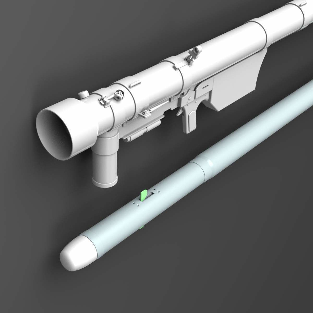 Chinese vanguard-1 Anza MK-II 3D model_7