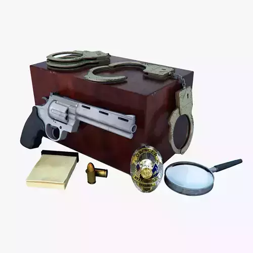 Detective Tools 3D model