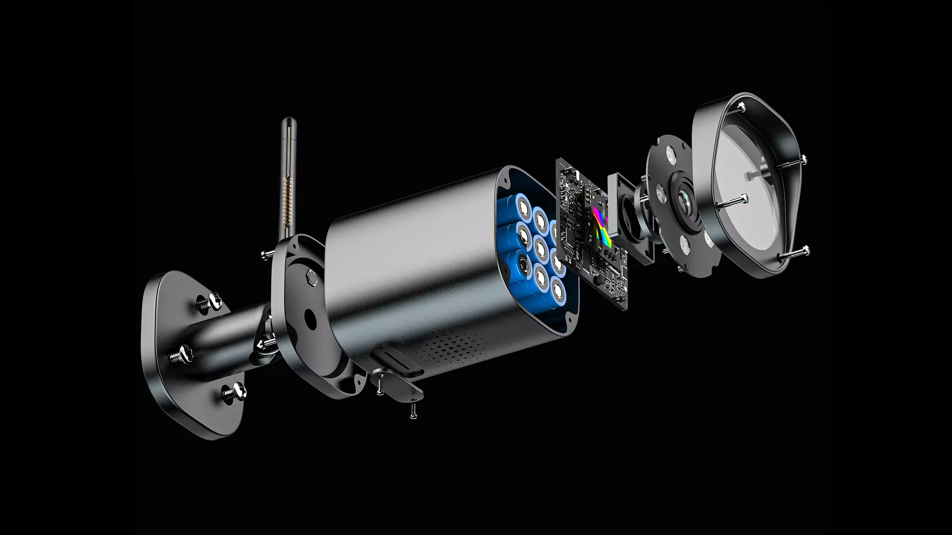 Security Camera 3D model