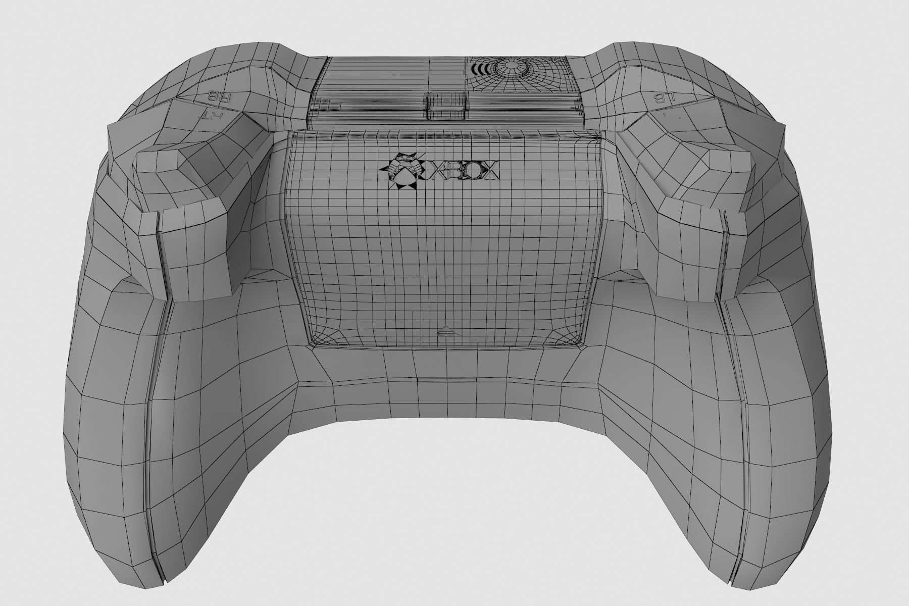 Xbox One X Controller 3D model CGTrader
