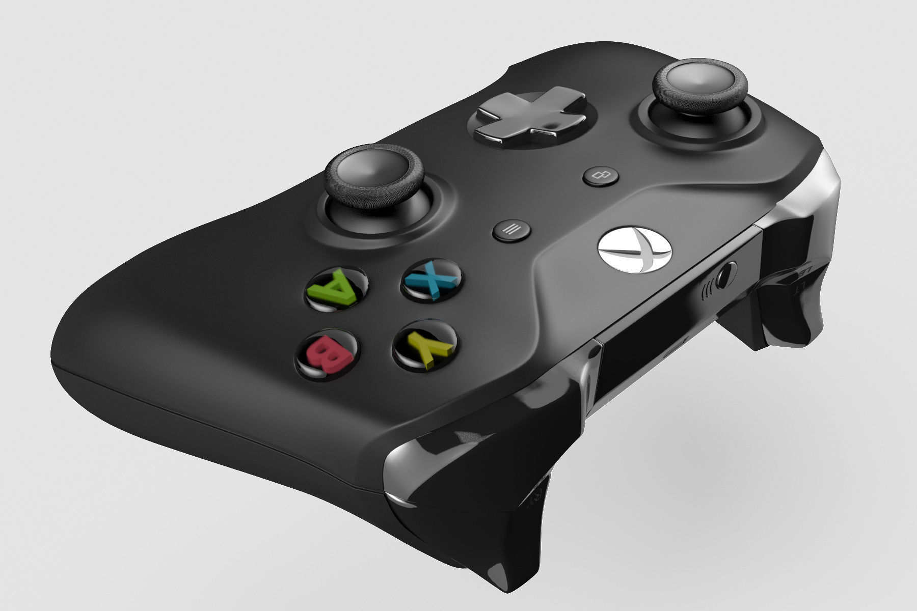 Xbox One X Controller 3D model CGTrader