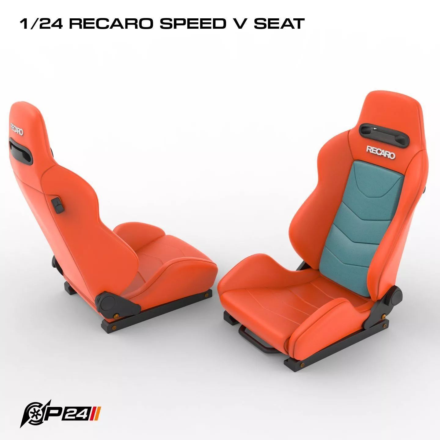 1-24th RECARO Speed V seat 3D print model