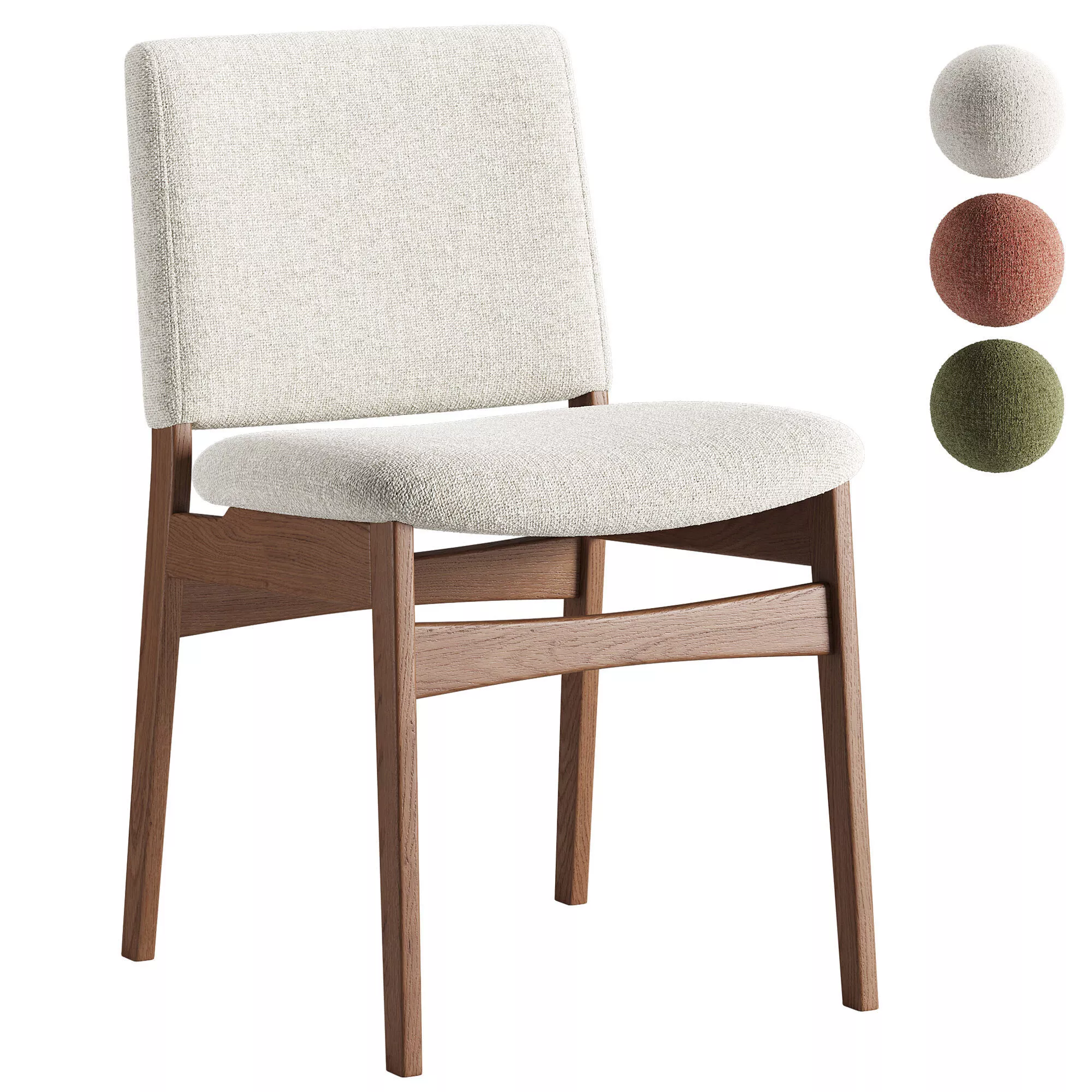 Nosh Dining Chair 3D model