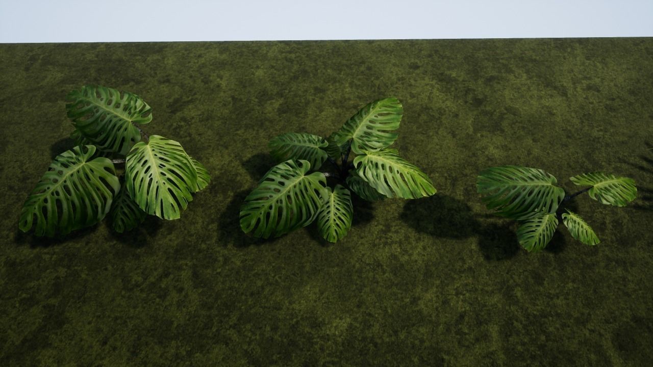 Nature Pack 02 Low-poly 3D model_8