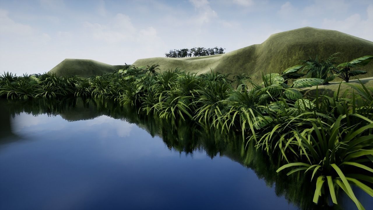 Nature Pack 02 Low-poly 3D model_1