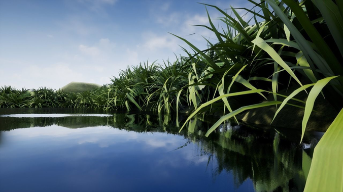 Nature Pack 02 Low-poly 3D model