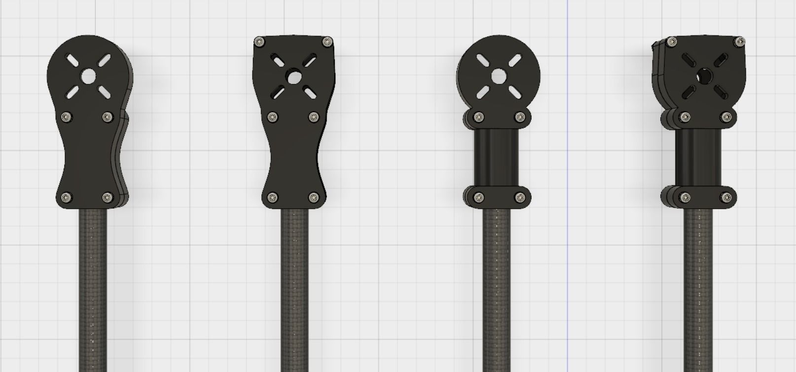 Motor Mount 3D print model_5