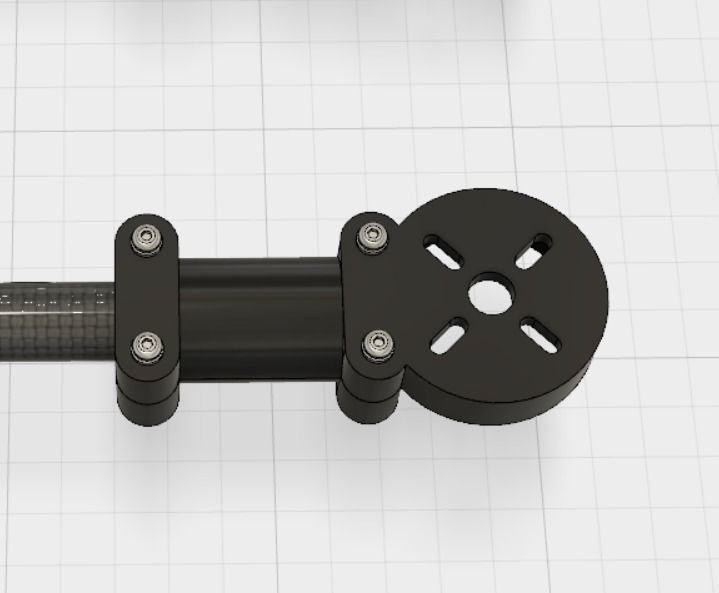 Motor Mount 3D print model_0
