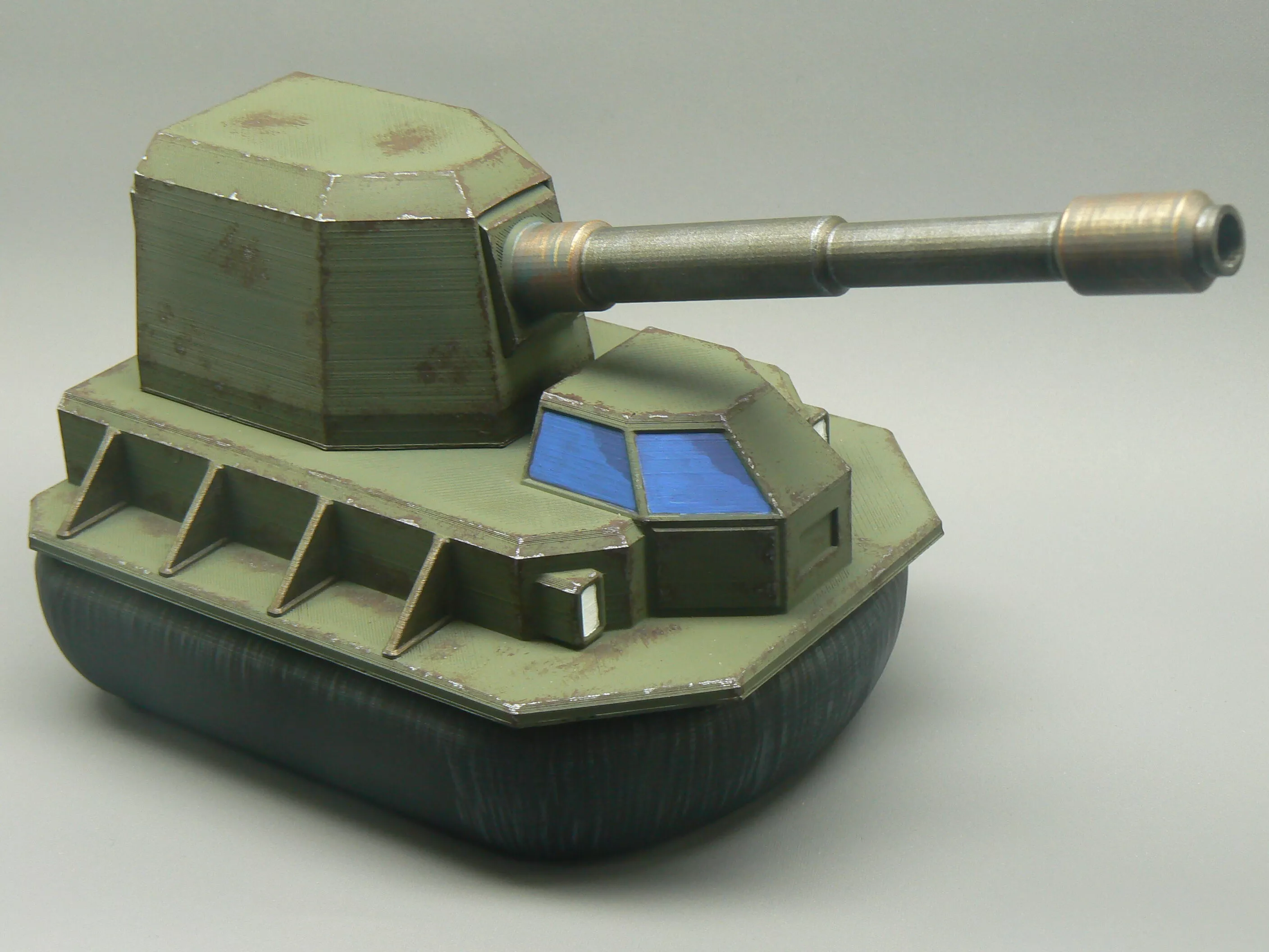 Hoverlisk artillery tank 3D print model