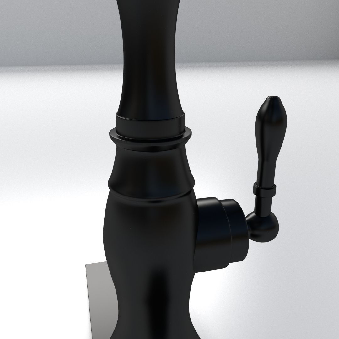Antique Faucet 3D model_2