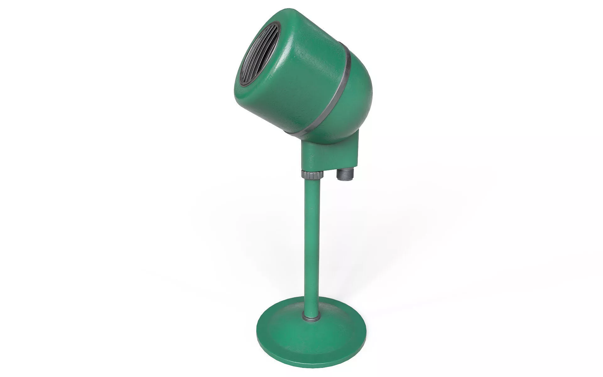 Vintage Microphone Low-poly 3D model