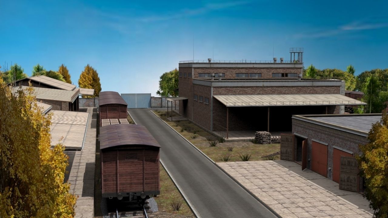 Game level Low-poly 3D model_1