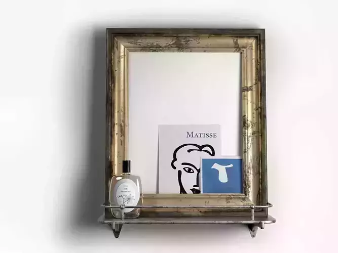 Frame on Shelf Composition