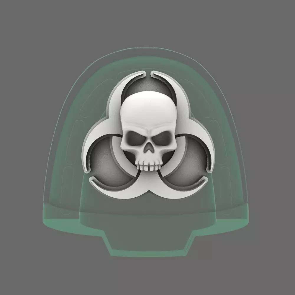 Forsaken V10B Shoulder Symbols 3D print model