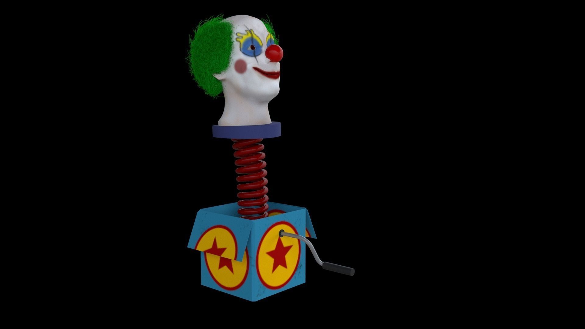 AS Jack in the box 3D model_4