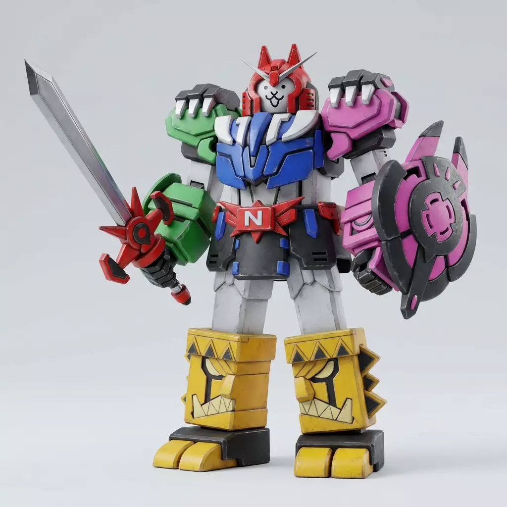 THE BATLLE CATS - GIGANYAN PRIME DX 3D print model