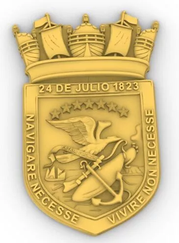 Escudo Fuerza Armada Nacional Bolivariana Venezuela 3D print model
