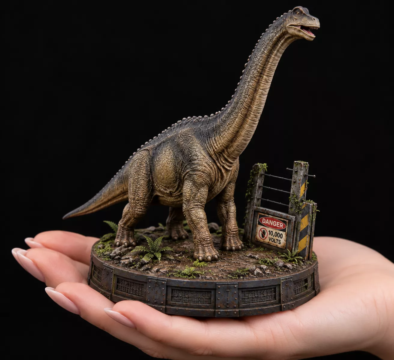 Prehistoric Brachiosaurus Dinosaur Giant Long Neck Herbivore Dio 3D print model
