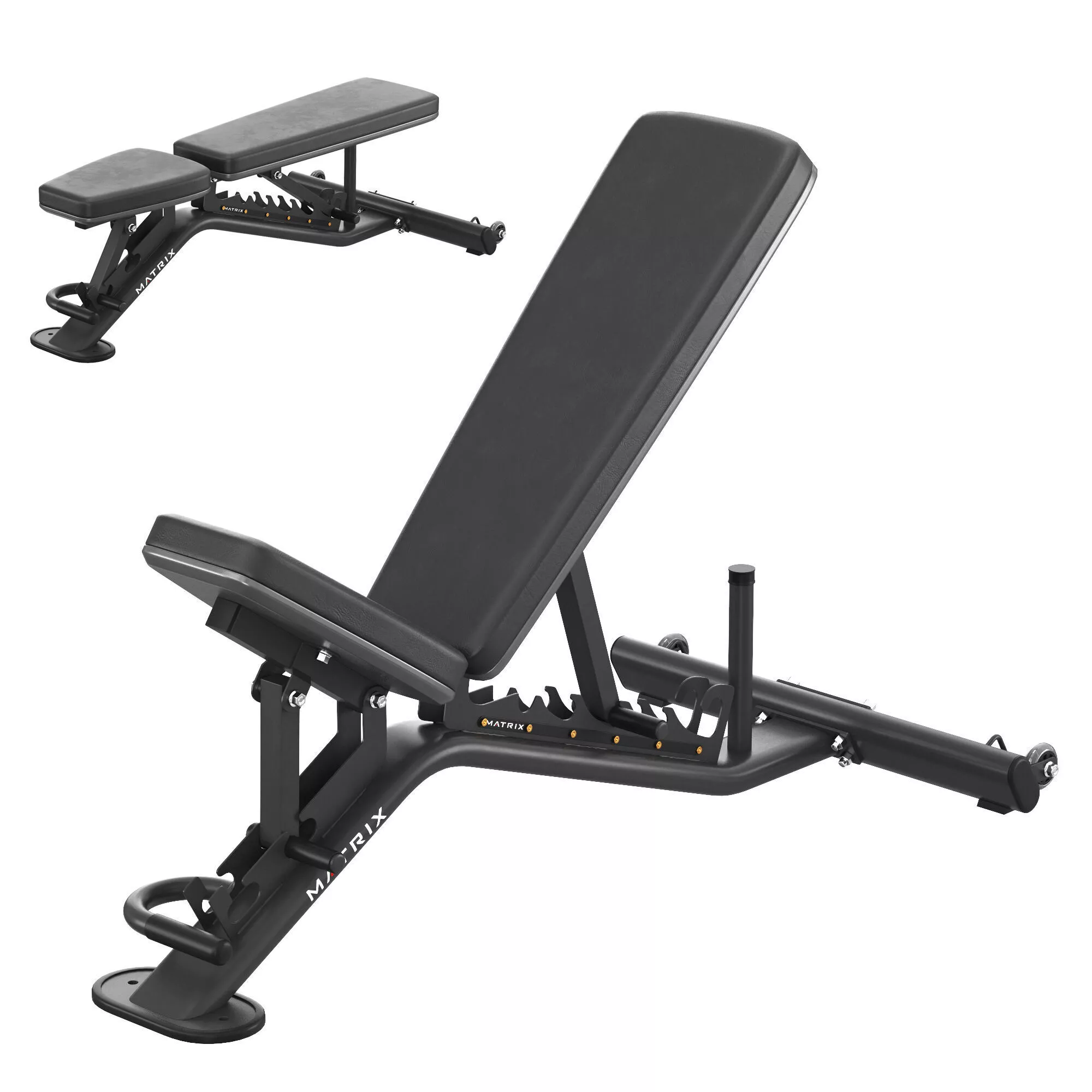 Go Series Adjustable Bench 3D model