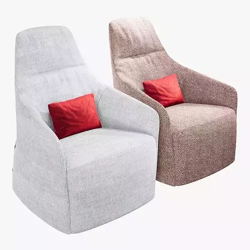 Lounge chair 3D model 3