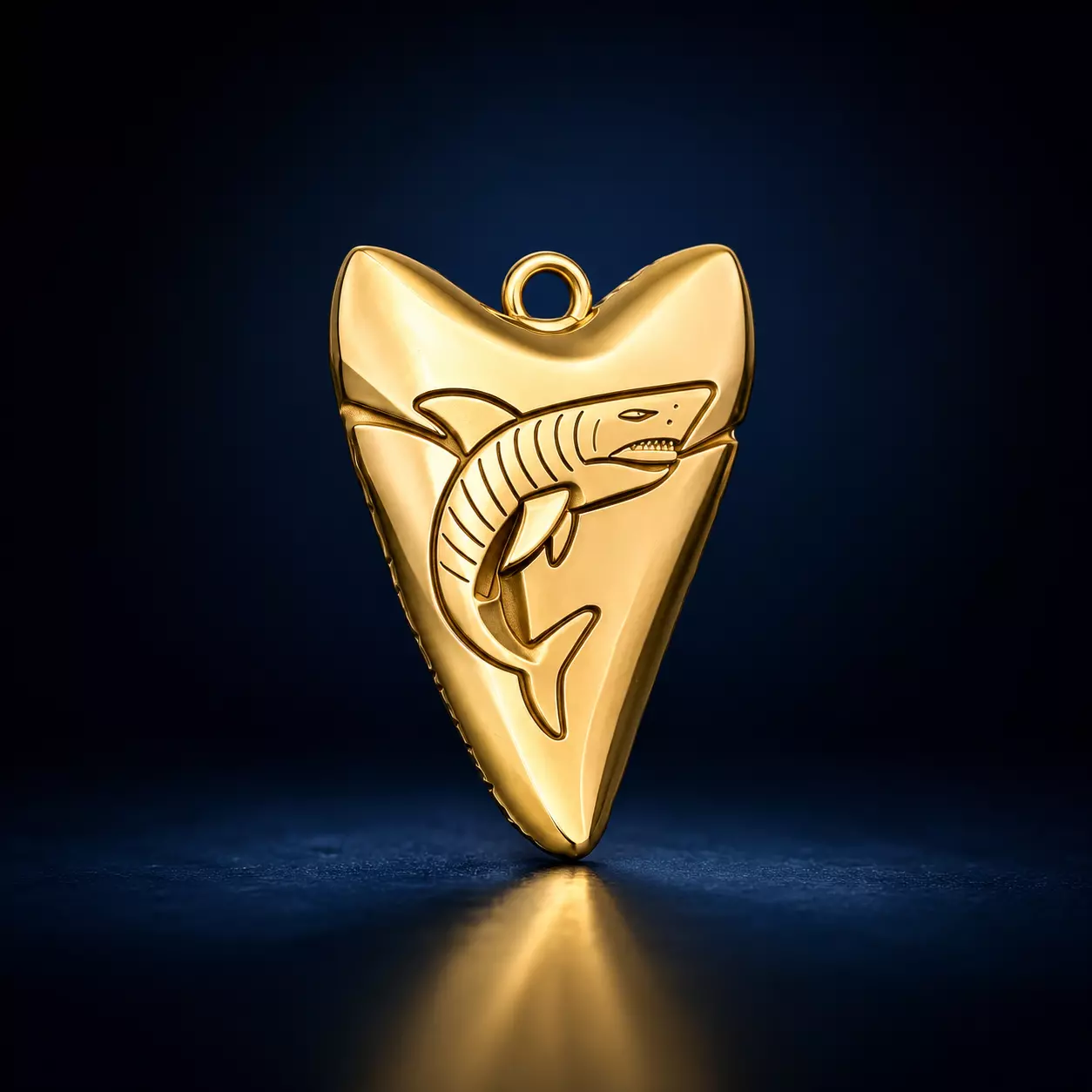 Shark Tooth Pendant 3D print model