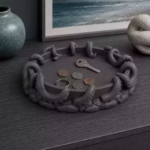Print Ready Kraken Embrace Desk Tray 007