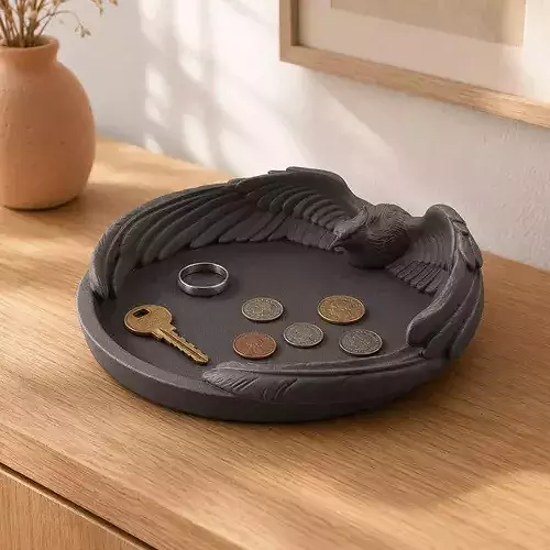 Print Ready Nesting Phoenix Desk Tray 005