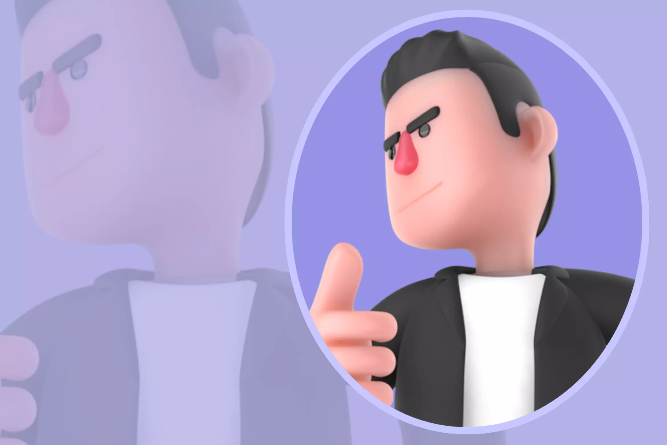 Stylized 3D Musician Character - Cartoon Walking Performer 3D model