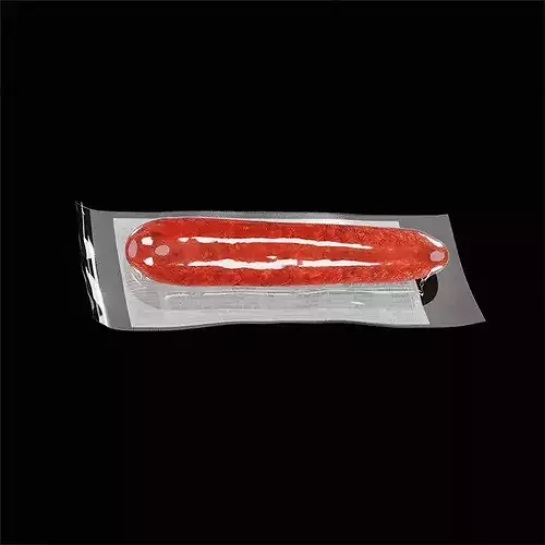 Pepperoni Snack Stick 3D model 2