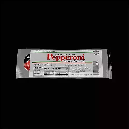 Pepperoni Snack Stick 3D model 3
