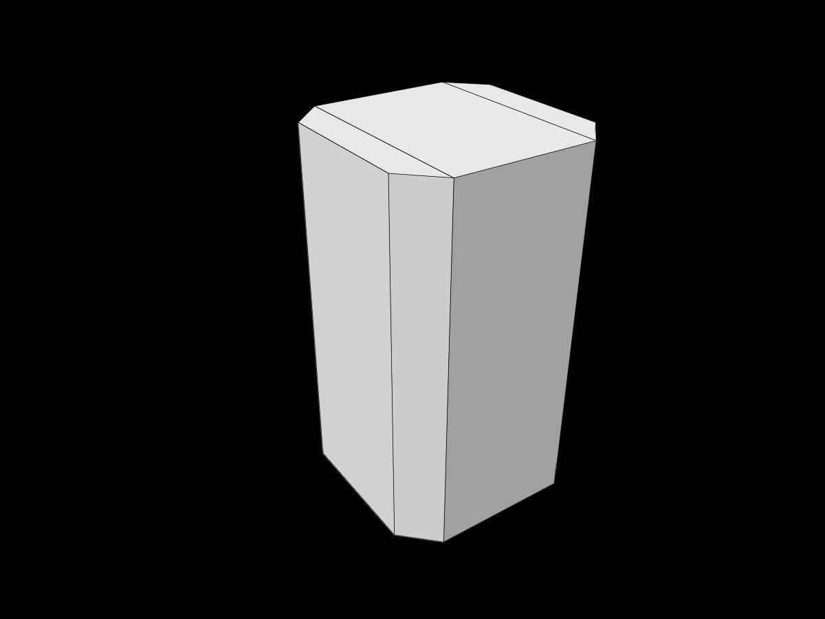 Sci-Fi Asset Low-poly 3D model_8