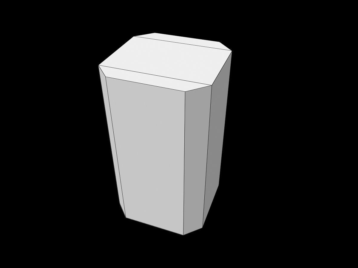 Sci-Fi Asset Low-poly 3D model_6