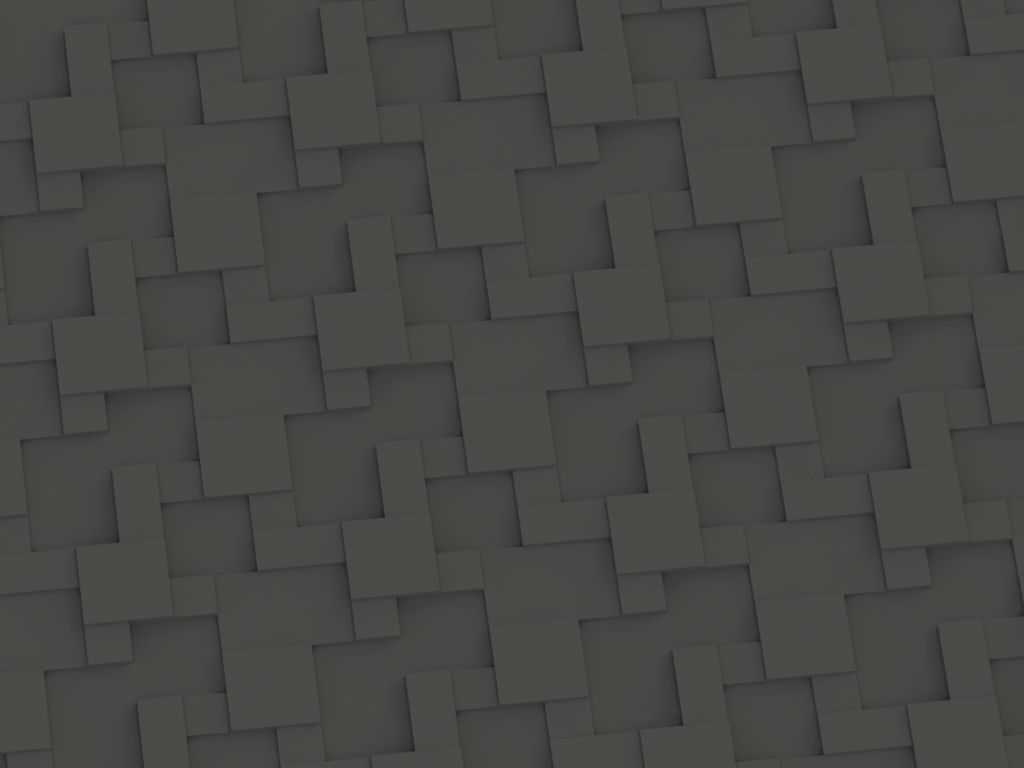 3D Wall Panel Squares 2 3D print model_4