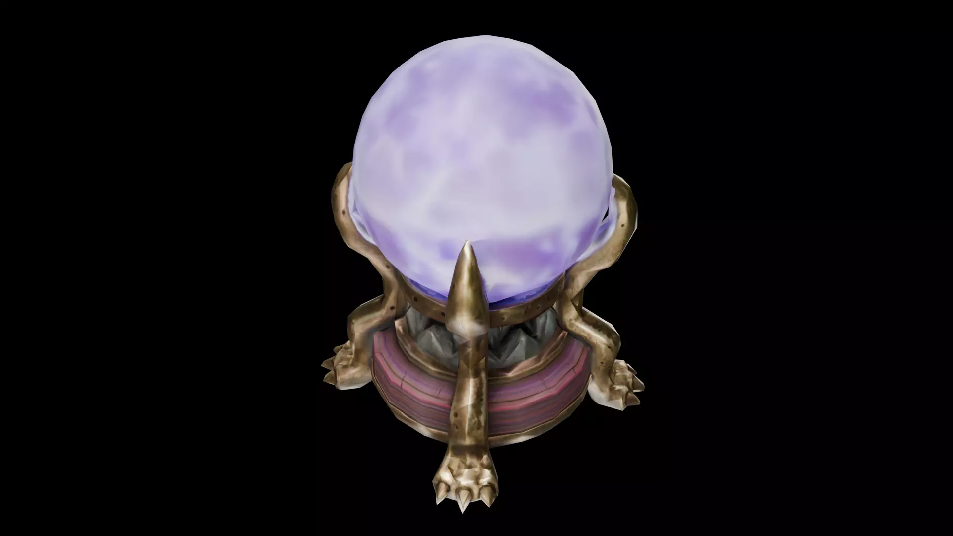 Magic Sphere Magical Orb Low-poly 3D model