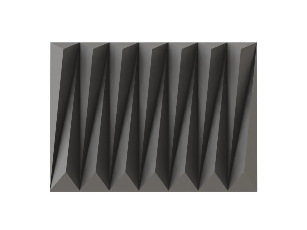 3D Wall Panel Triangular 3D print model_0