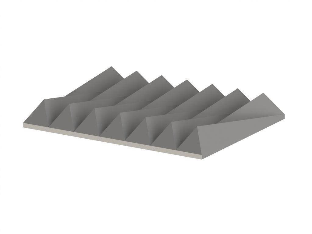 3D Wall Panel Triangular 3D print model_2