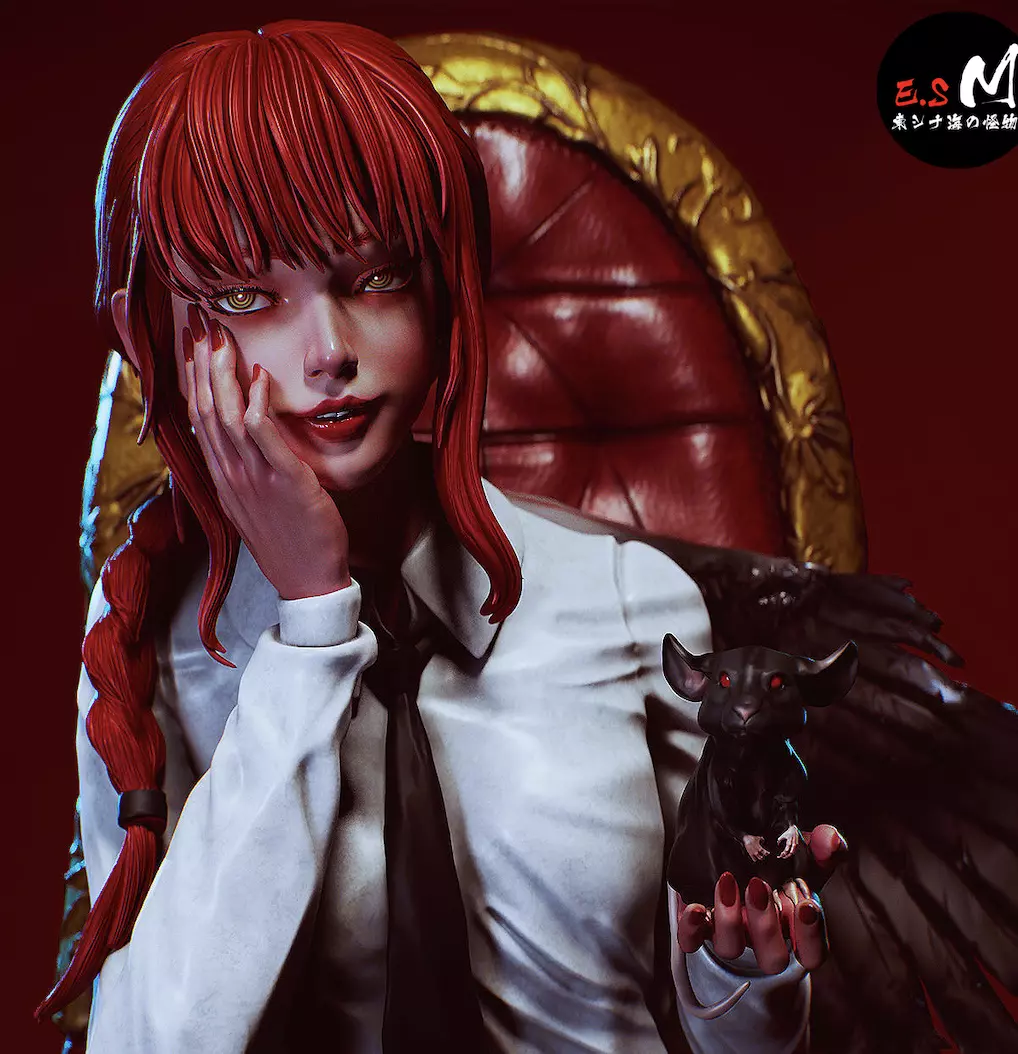 Makima by E S Monster 3D print model
