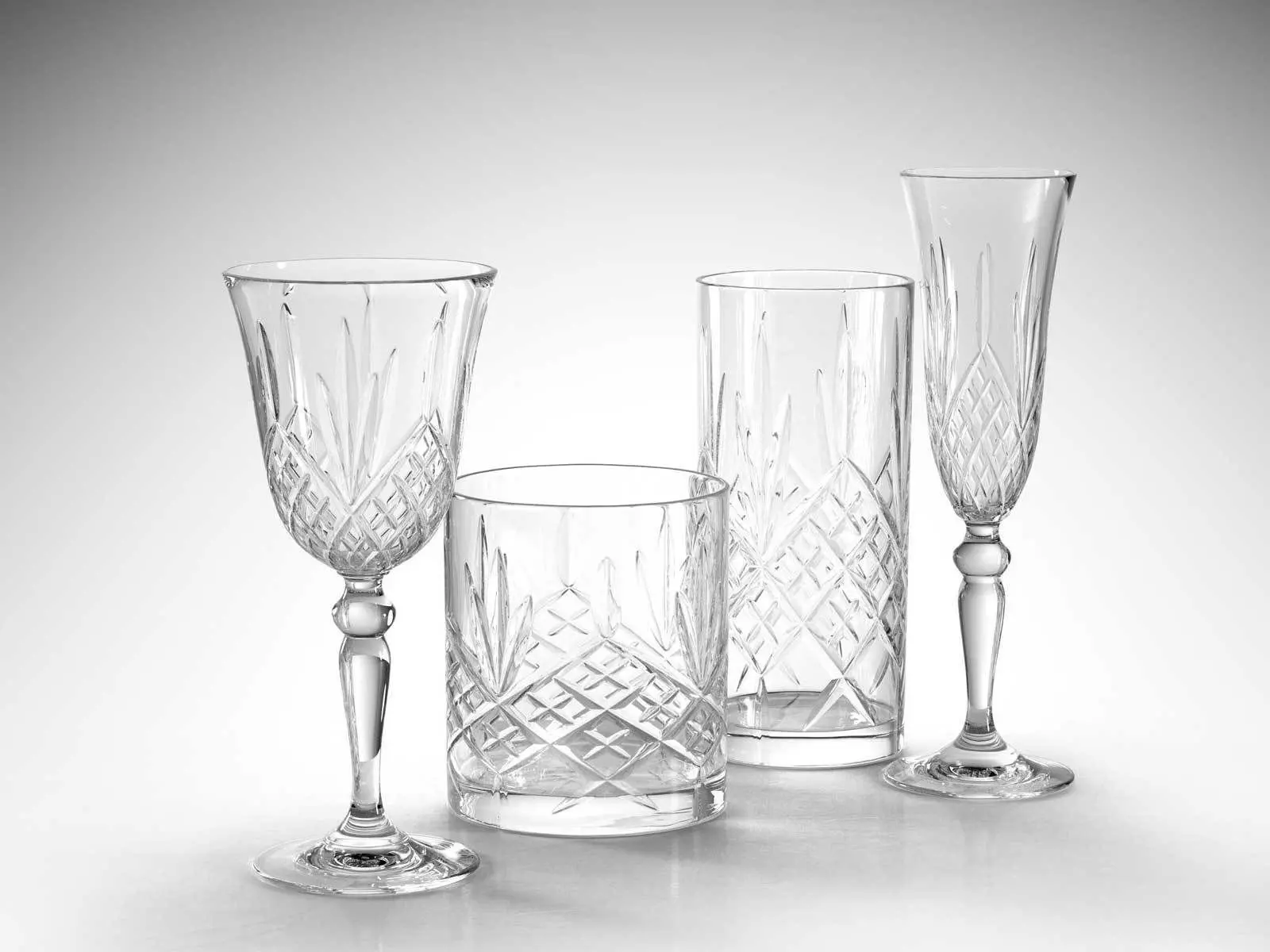RCR Melodia Glass Set 3D model_0