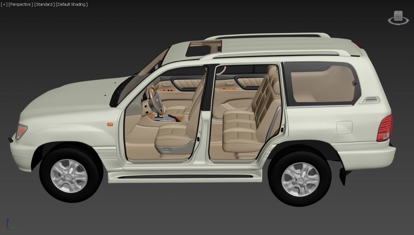 Lexus LX 470 3D model_12