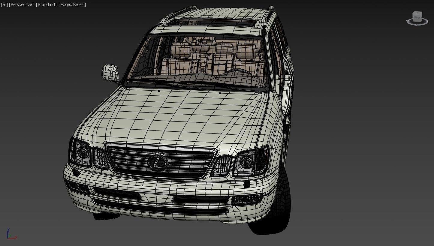 Lexus LX 470 3D model_19