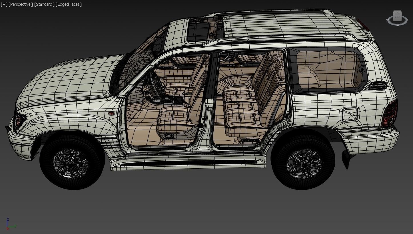 Lexus LX 470 3D model_18