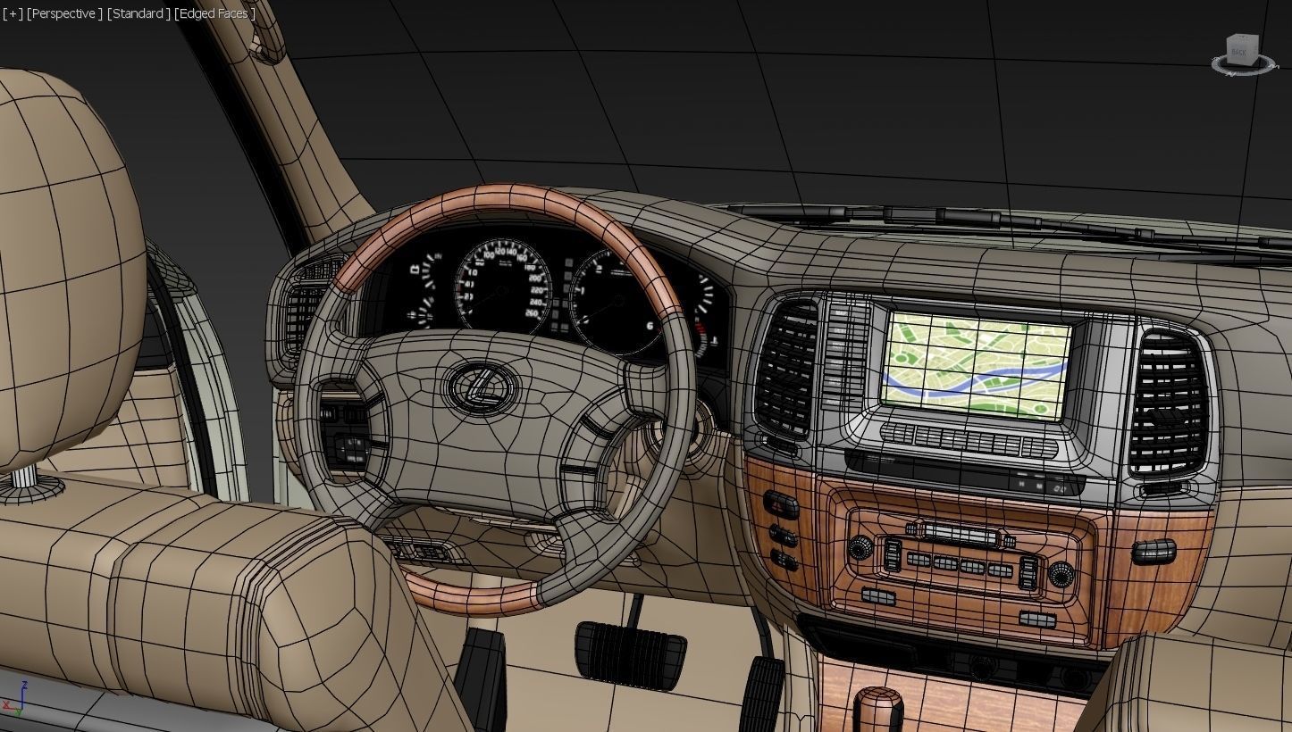 Lexus LX 470 3D model_15