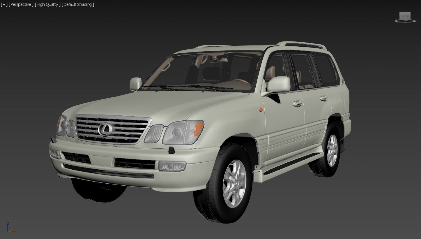 Lexus LX 470 3D model_9
