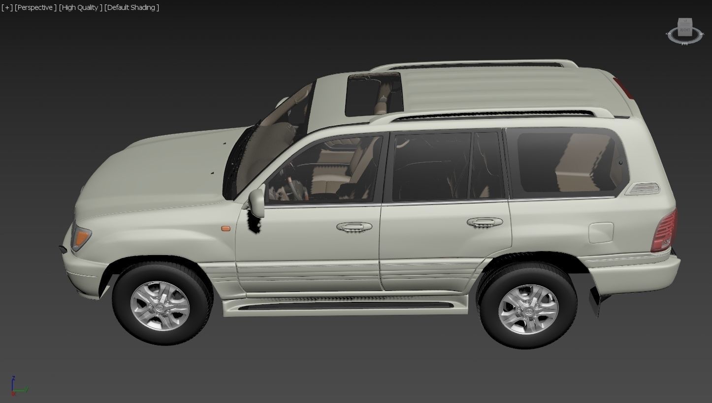 Lexus LX 470 3D model_11